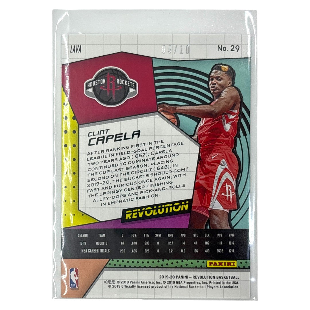 PANINI NBAカード REVOLUTION CLINT CAPELA HOUSTON ROCKETS /10 #29 中古 IT1