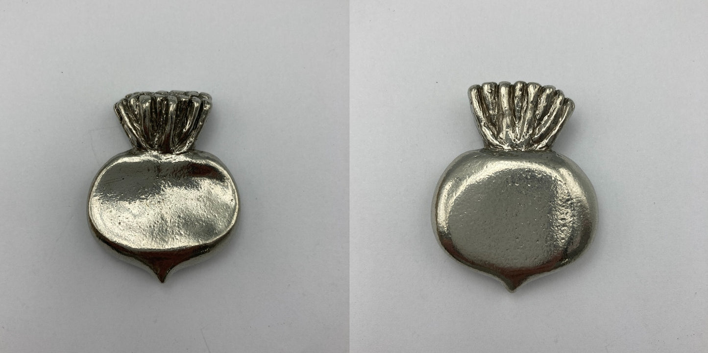 清課堂 錫 箸置き 京野菜 中古 D4