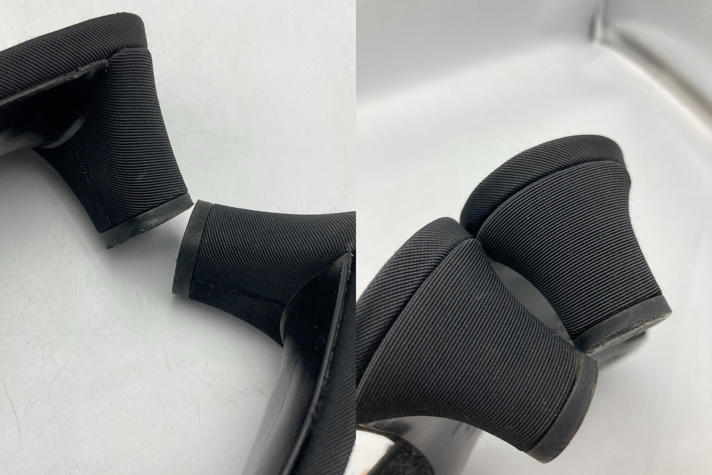 CHANEL シャネル ココマーク ヴィンテージ加工 ミュール G28285Y02533 サイズ37.5 中古 D4