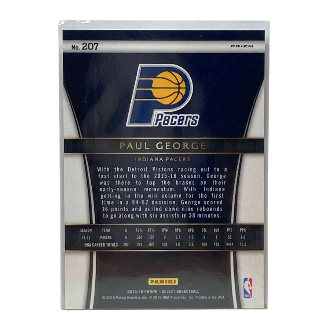 PANINI NBAカード SELECT PRIZM PAUL GEORGE PACERS #207 中古 IT2