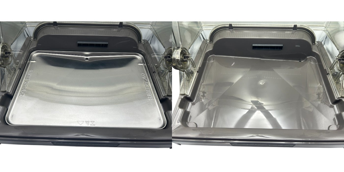 三菱 ミツビシ キッチンドライヤー TK-ST30A-H ステンレスグレー 家電 食器乾燥機 キッチン 食器立て 中古 W4