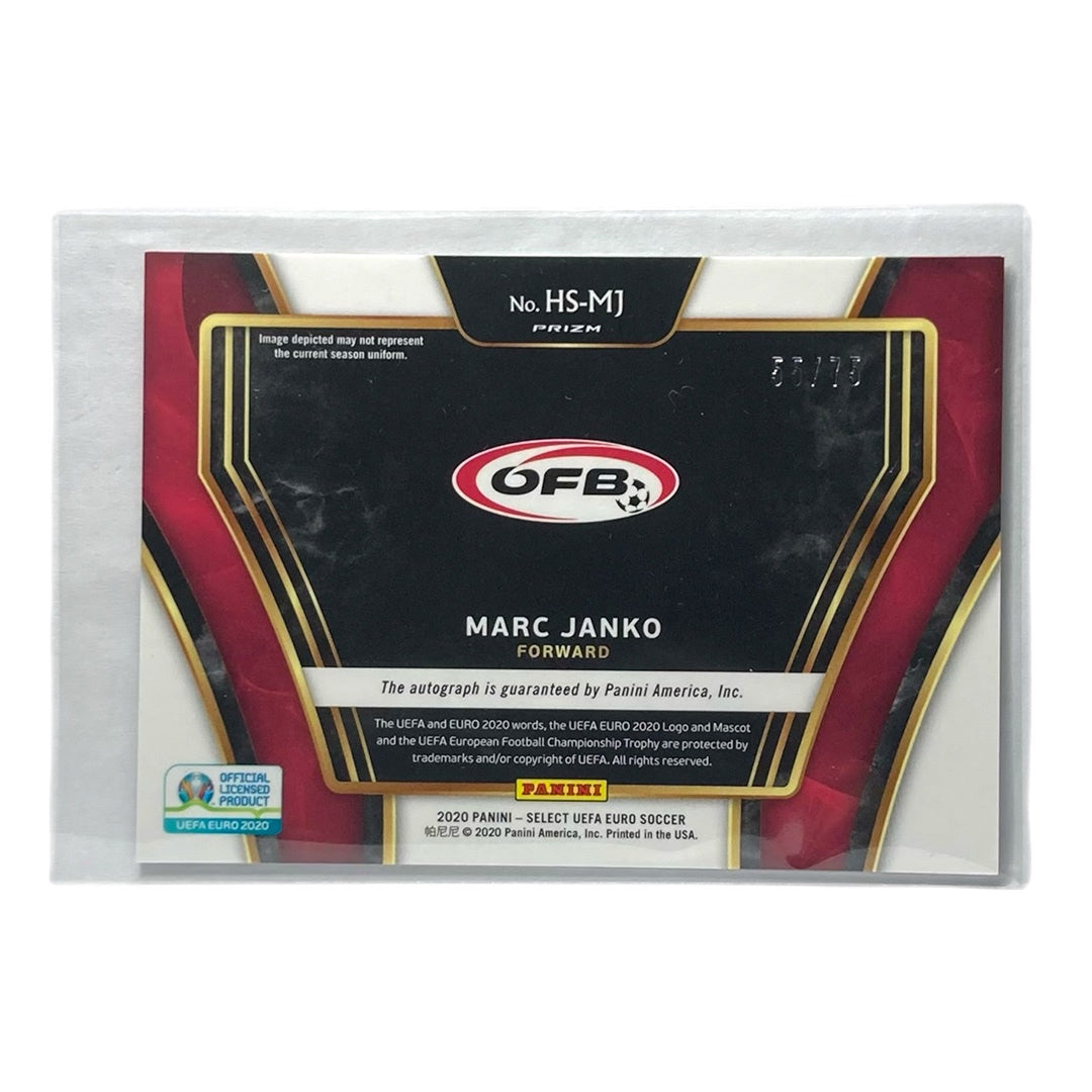PANINI サッカーカード SELECT UEFA EURO PRIZM MARC JANKO AUSTRIA /75 #HS-MJ 中古 IT2