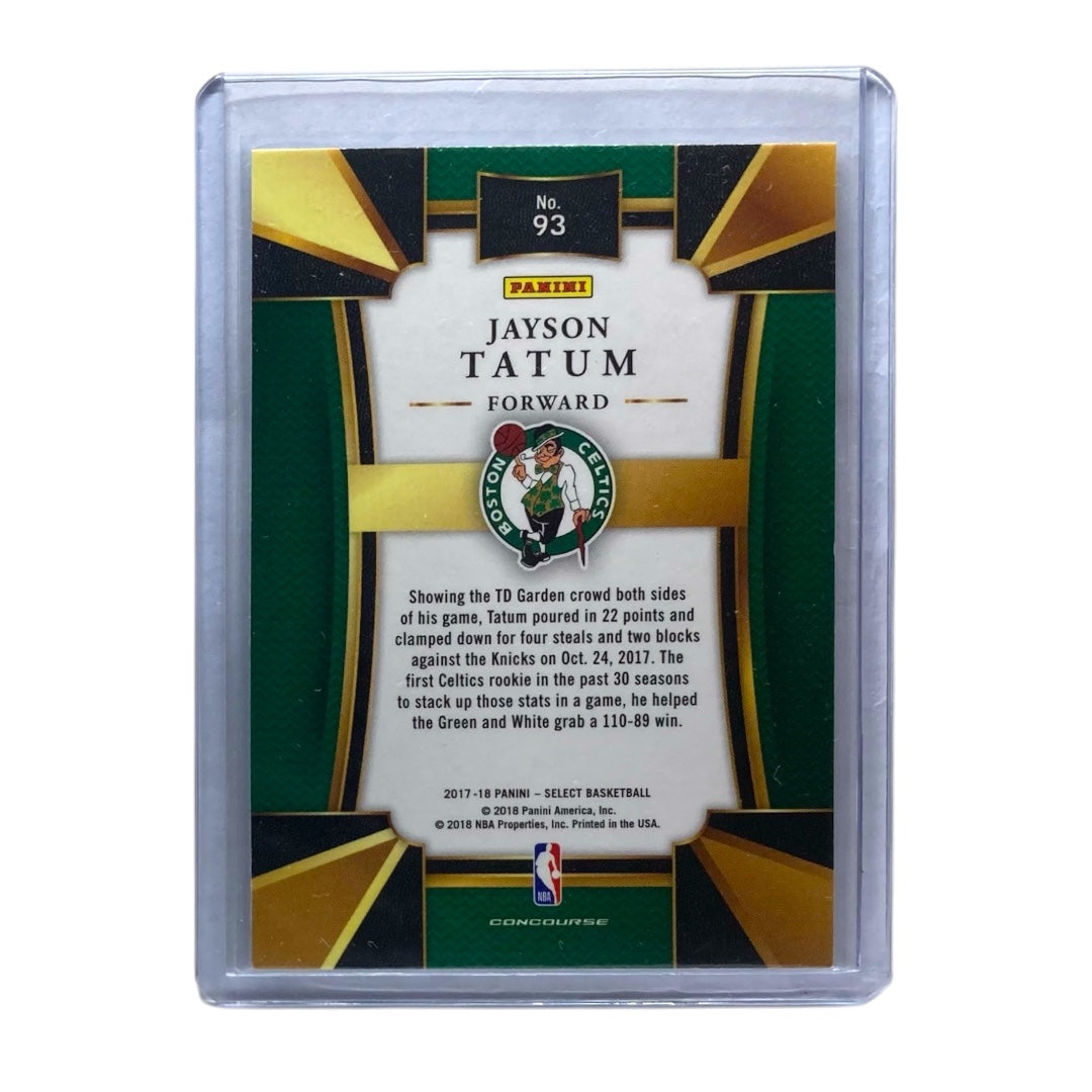 PANINI NBAカード SELECT JAYSON TATUM BOSTON CELTICS #93 中古 IT2