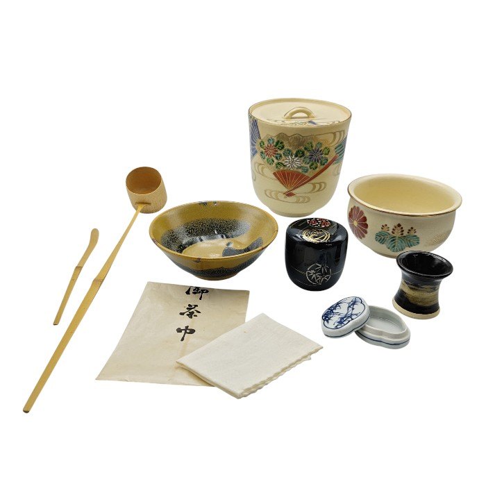 茶道セット 木箱入り 中古 H4