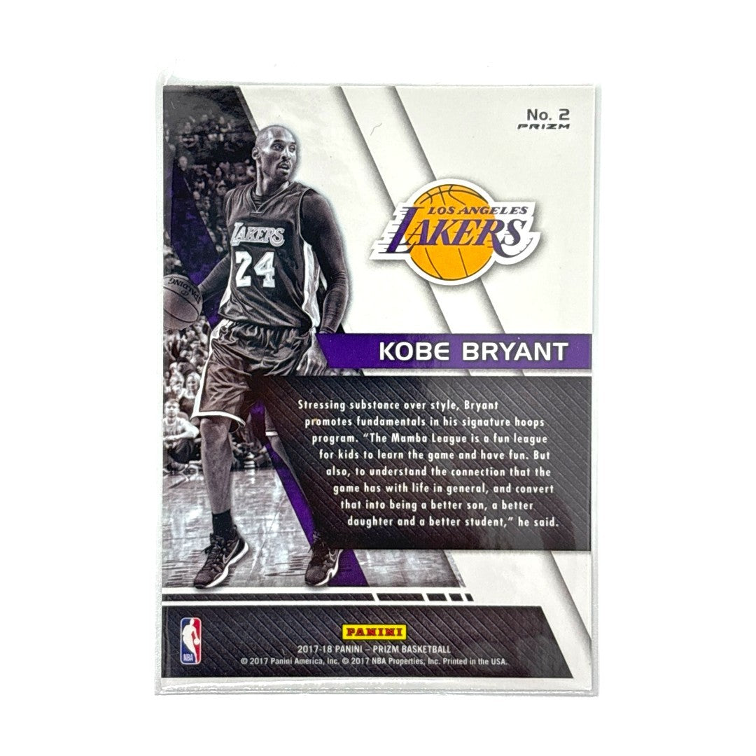 PANINI NBAカード PRIZM KOBE BRYANT LAKERS #2 中古 IT1