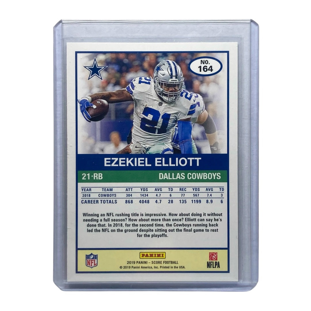 PANINI NFLカード SCORE EZEKIEL ELLIOTT COWBOYS 24/50 #164 中古 IT2