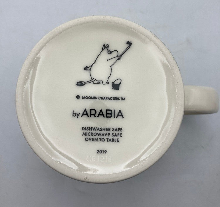 ARABIA アラビア ムーミン 2019年 夏限定 イブニングスイム マグカップ 中古 D4