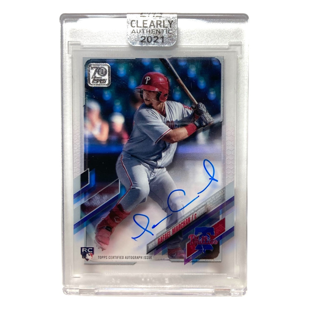 TOPPS MLBカード CLEARLY AUTHENTIC RAFAEL MARCHAN PHILLIES #CAA-RMA 中古 IT2