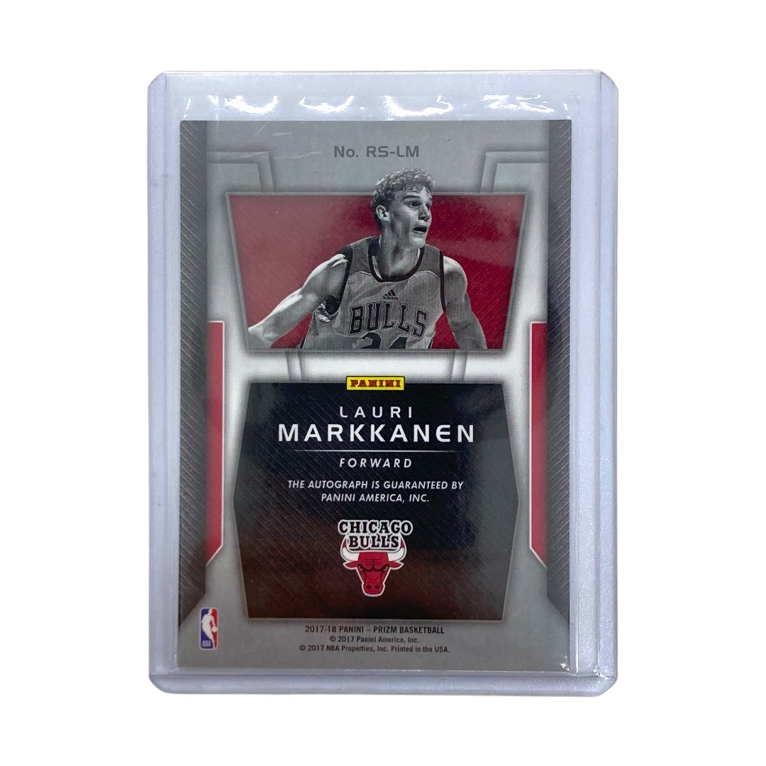 PANINI NBAカード PRIZM LAURI MARKKANSEN BULLS #RS-LM 中古 IT2