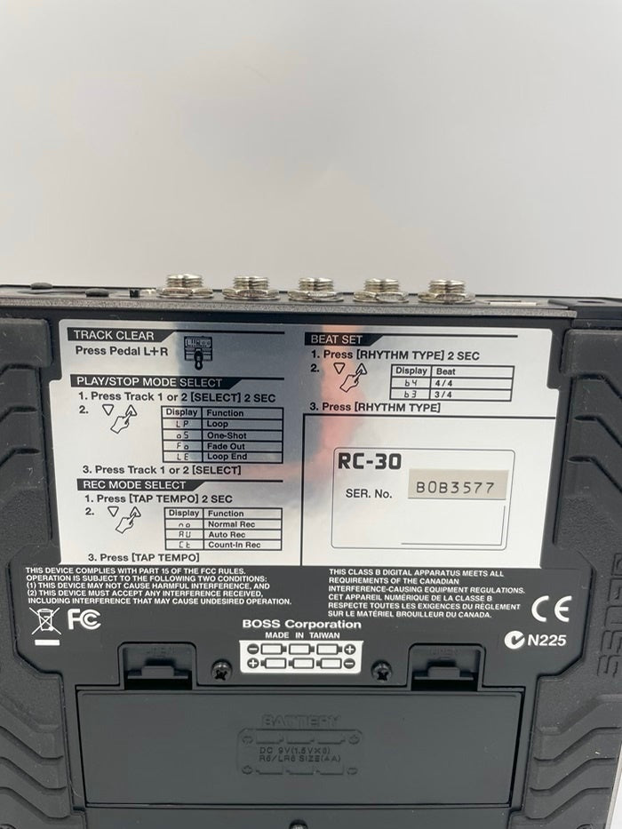 BOSS ループステーション エフェクター RC-30 ボス ギター ルーパー 中古 R1