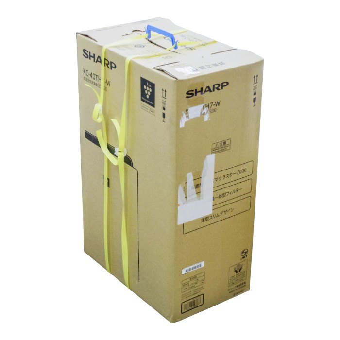 未使用品 SHARP シャープ プラズマクラスター加湿空気清浄機 ホワイト KC-40TH7-W 中古 a1