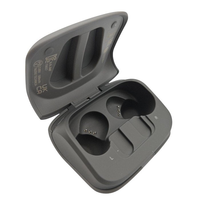 audio technica オーディオテクニカ bluetooth ノイズキャンセリング ワイヤレスイヤホン ATH-TWX7 GY 中古 H4