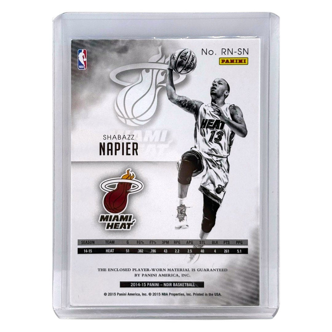 PANINI NBAカード NOIR SHABAZZ NAPIER HEAT /49 #RN-SN 中古 IT1