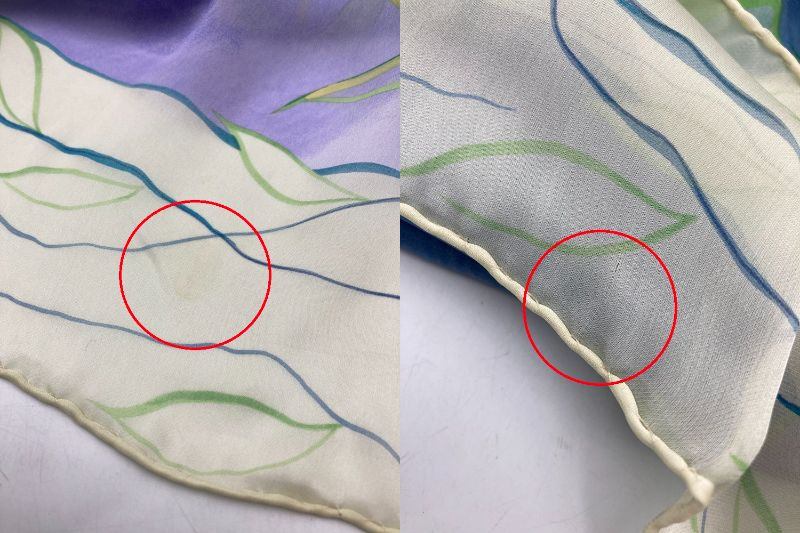 LOUIS VUITTON ルイヴィトン スカーフ シルク100% 飛行機 中古 D4