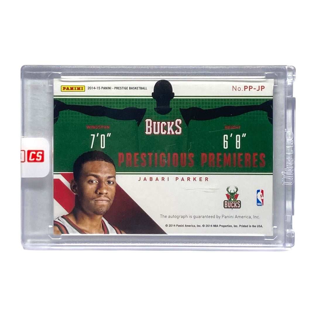 未開封品 PANINI NBAカード PRESTIGE JABARI PARKER BUCKS #PP-JP 中古 IT2