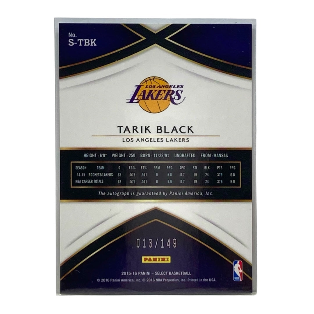 PANINI NBAカード SELECT TARIK BLACK LAKERS 013/149 #S-TBK 中古 IT2