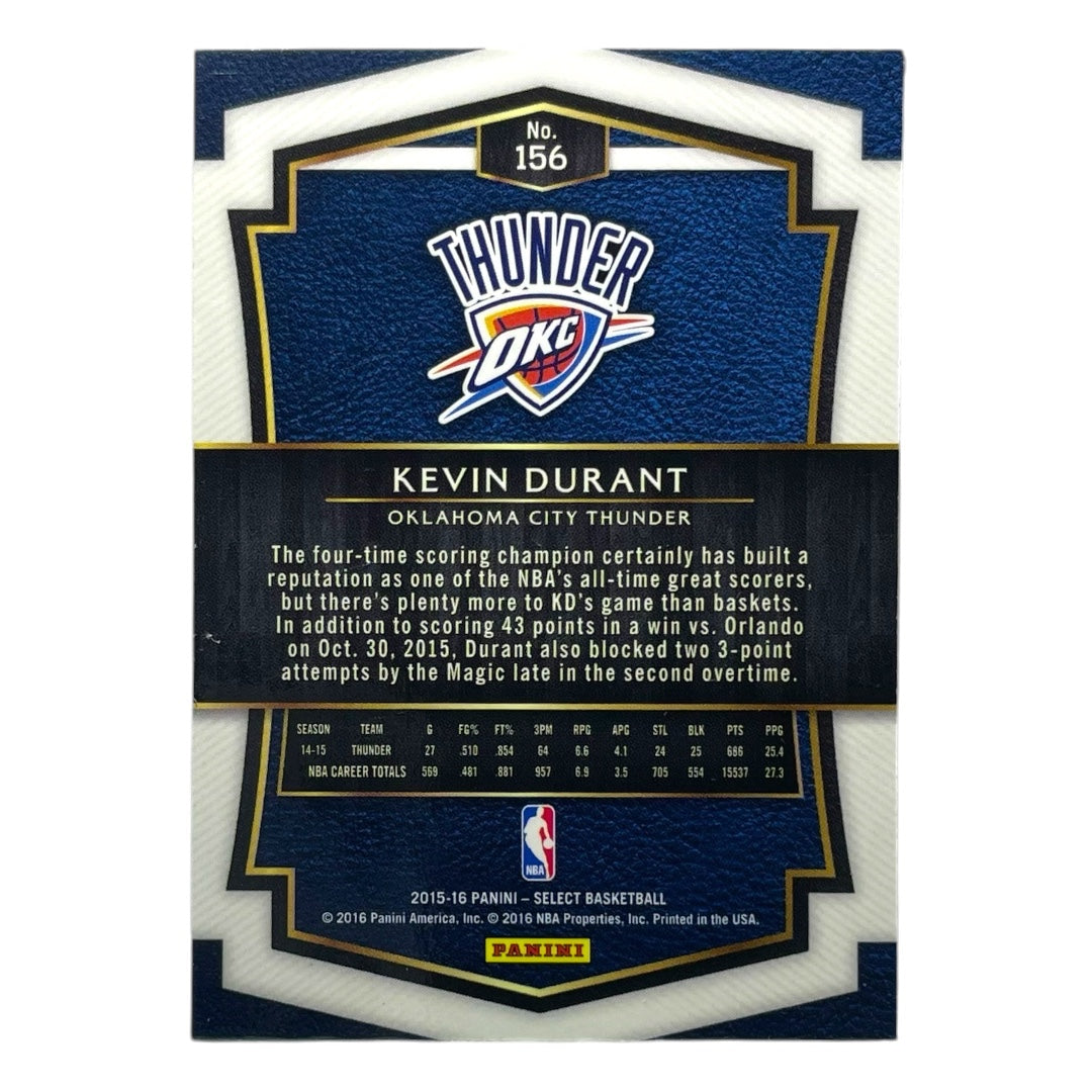 PANINI NBAカード SELECT KEVIN DURANT OKLAHOMA CITY THUNDER #156 中古 IT2
