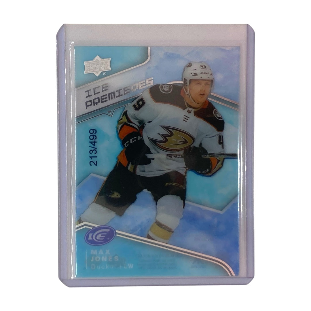 UPPER DECK NHLカード ICE MAX JONES DUCKS 213/499 #91 中古 IT2