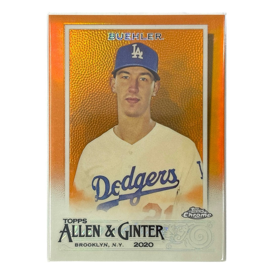 TOPPS MLBカード ALLEN & GINTER WALKER BUEHLER LOS ANGELES DODGERS 16/25 #5 中古 IT1