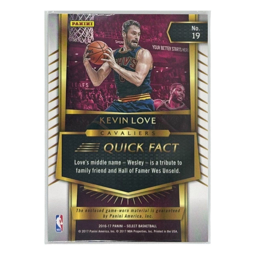 PANINI NBAカード SELECT KEVIN LOVE CAVALIERS #19 中古 IT1