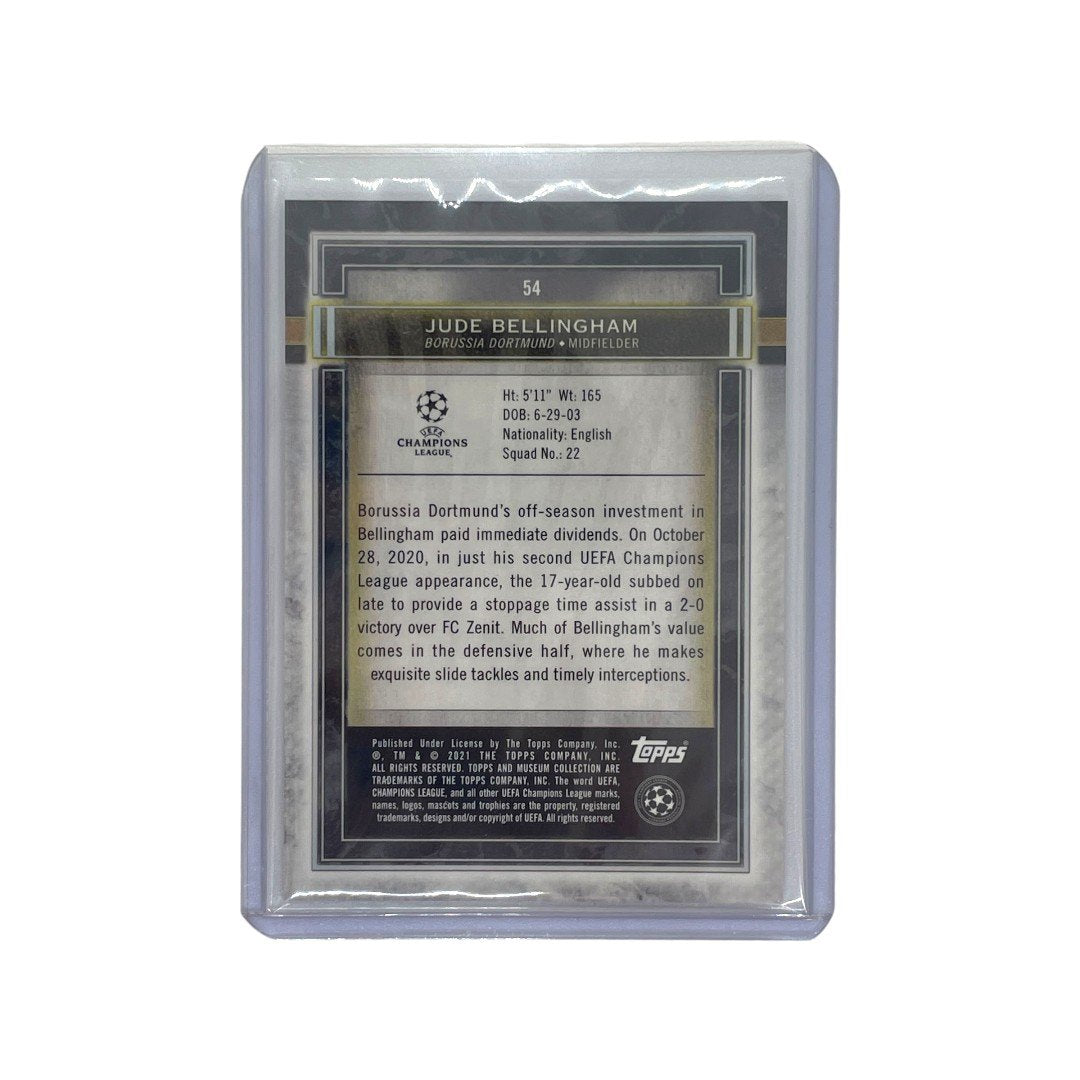 TOPPS サッカーカード MUSEUM COLLECTION JUDE BELLINGHAM BORUSSIA DORTMUND #54 中古 IT1