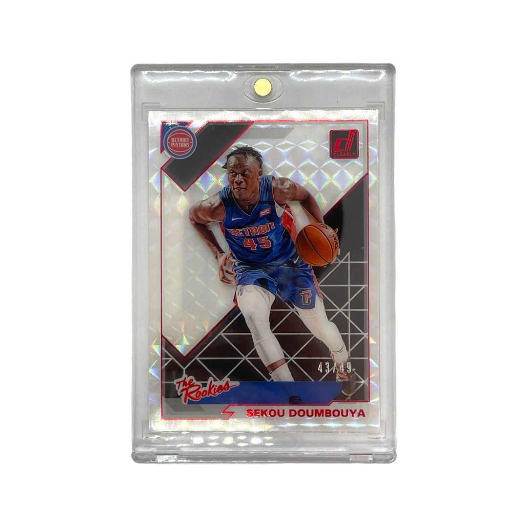 PANINI NBAカード CLEARLY DONRUSS The Rookies SEKOU DOUMBOUYA 43/49 #6 中古 IT1
