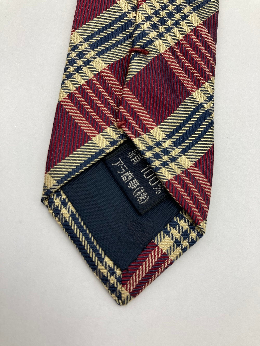 Burberry's バーバリーズ チェック柄 ネクタイ シルク100% 中古 D4
