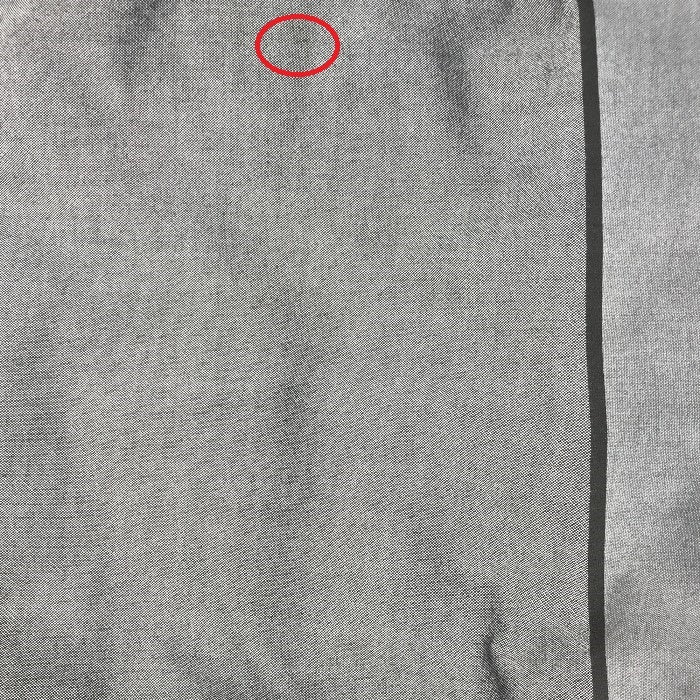 COMME des GARCONS コムデギャルソン GANRYU ガンリュウ シャツ メンズ 長袖 カジュアル プリント Mサイズ グレー ED-B003 トップス 秋 春 中古 W1