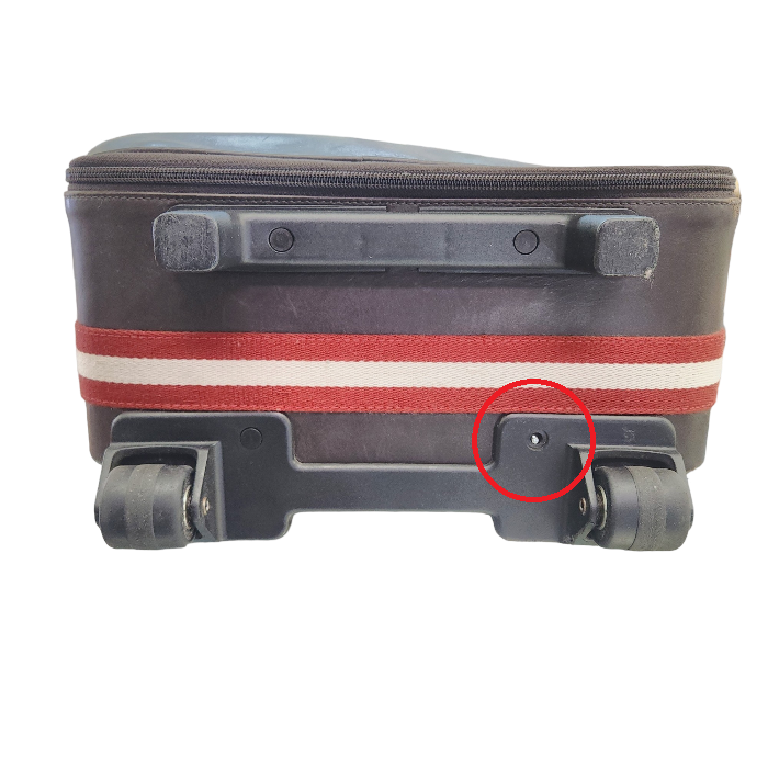 BALLY バリー レザー スーツケース ブラウン キャリーケース バッグ 旅行鞄 中古 1