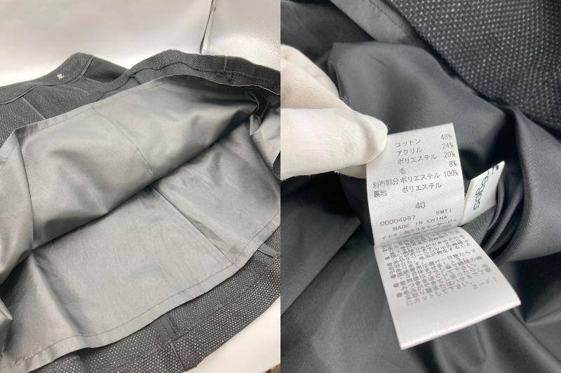 Courreges クレージュ セットアップ セレモニースーツ サイズ40 中古 D4
