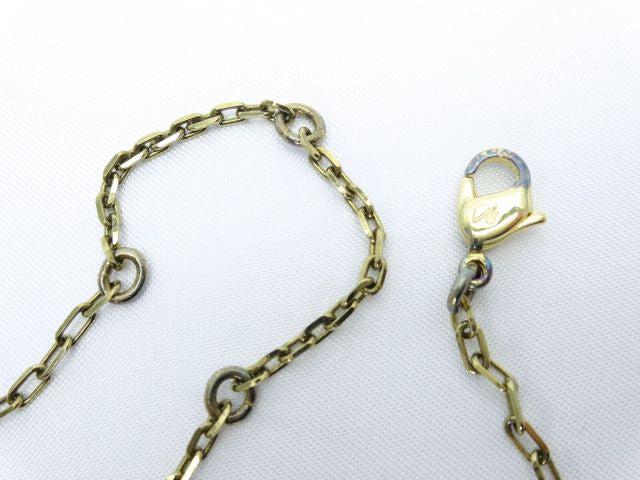 SWAROVSKI/スワロフスキー ネックレス 中古 ロングトップで印象的な胸元に♪ ゴールド×ブラック×グリーン