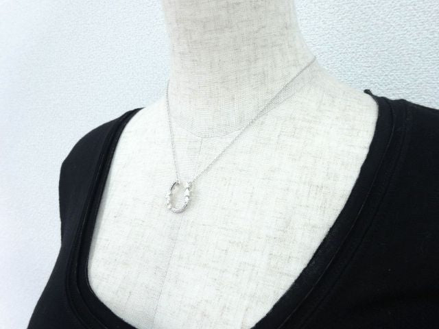 SWAROVSKI/スワロフスキー Gamma ペンダント中古 クリスタルとホワイトスターの組合わせが人気のペンダントです♪