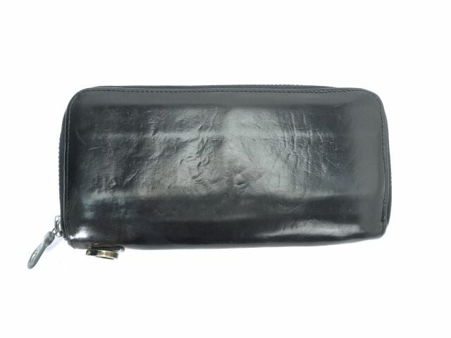 BACKLASH/バックラッシュ ラウンドファスナーロングウォレット中古 レザーの長財布です☆
