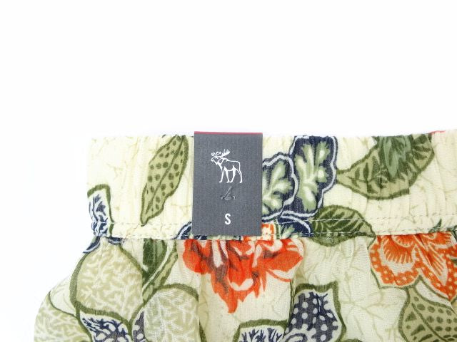 未使用品 アバクロンビー&フィッチ マキシスカート中古 ロング 花柄