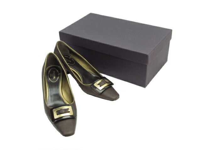 PRADA/プラダ レザー パンプス中古 シックな大人レザーパンプスです♪