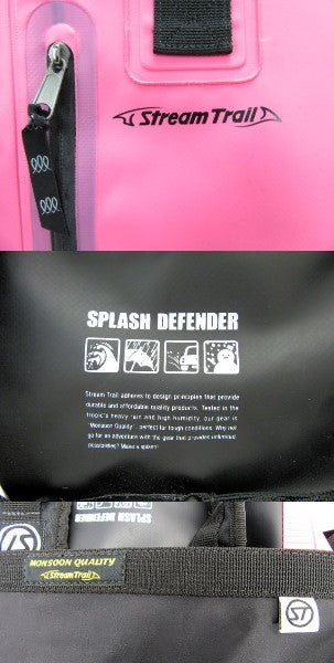 【】STEREAM TRAIL/ストリームトレイル DryTank D2 25L 防水バックパック(Hung Up Mini付)【中古】 ターポリン素材で抜群の防水性能を誇ります☆
