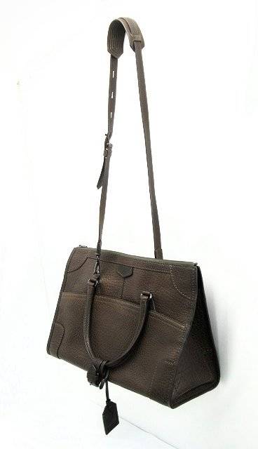 【】REED KRAKOFF/リードクラッコフ レザー 2WAY ショルダー トートバッグ【中古】 厚めのレザーで丈夫なかっこいい2WAYバッグです☆