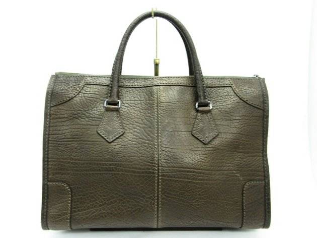 【】REED KRAKOFF/リードクラッコフ レザー 2WAY ショルダー トートバッグ【中古】 厚めのレザーで丈夫なかっこいい2WAYバッグです☆