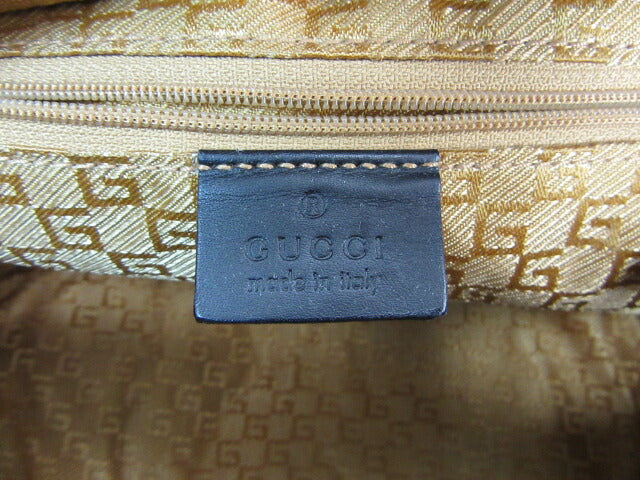 GUCCI バンブー スウェードハンドバッグ 中古 グッチ 002 1084 レザー ブラウン