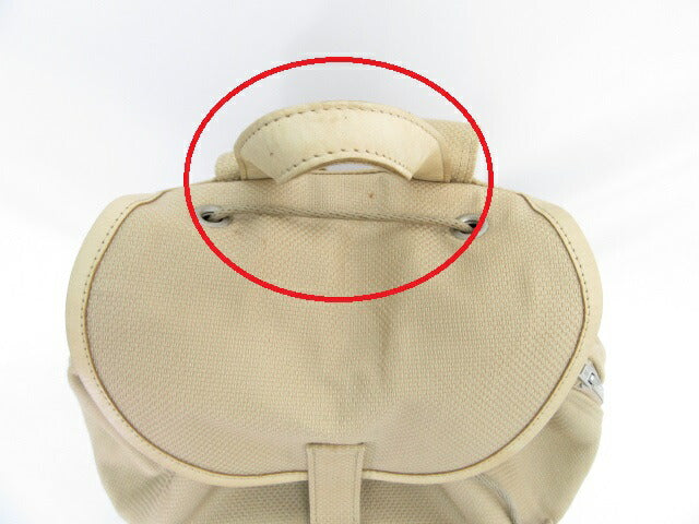 PORTER/ポーター SAC'SBARコラボ ブライトリュックサック 中古 バックパック 373-08756 DRASTIC THE BAGGHGE 鞄 ベージュ