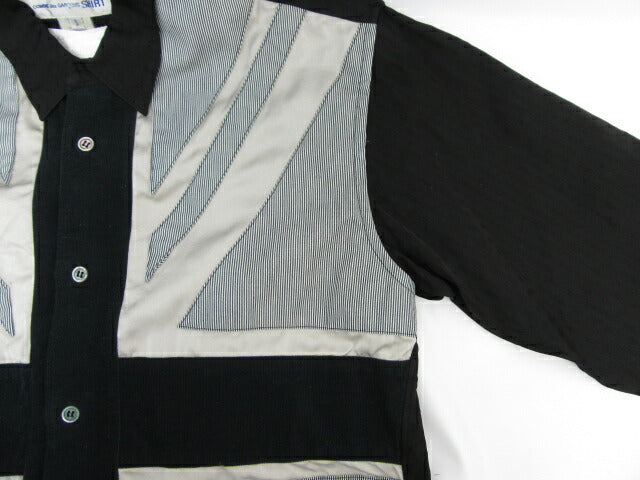 COMME des GARCONS SHIRT/コムデギャルソン シャツ 長袖シャツ Sサイズ 中古 キュプラ ポリエステル 綿 コットン 100% コーデュロイ メンズ