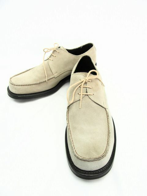 Trading Post/トレーディングポスト スエードチャッカブーツ 約26.5cm 中古 靴 3 1/2 ベージュ McNALLY&COMPANY メンズ