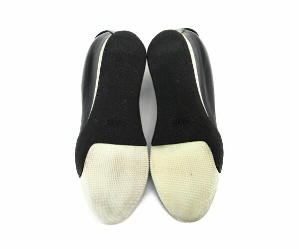 BALLY ウェッジソール レザー パンプス 中古 FARMAS、ブラック、ゴム