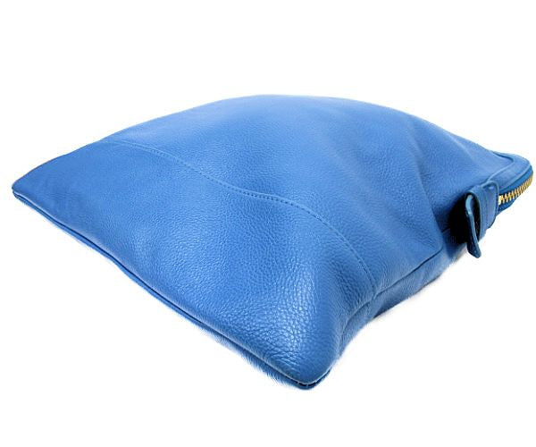 Samantha Thavasa Deluxe/サマンサタバサ デラックス タッセル付 クラッチバッグ 中古 レザー ブルー レディース 鞄 青