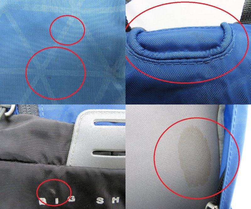 THE NORTH FACE/ザ ノースフェイス ナイロン バックパック 中古 リュックサック ブルー 大容量 青 鞄 31L