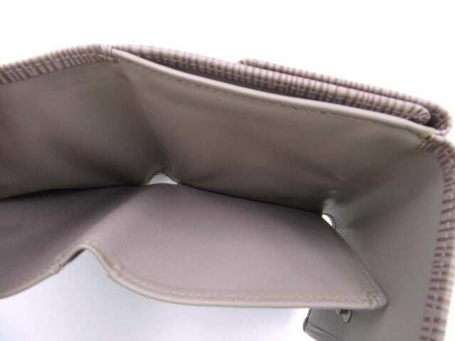 LOUIS VUITTON/ルイヴィトン エピ ポルトモネ ビエカルトクレディ リラ 中古 レザー パープル Wホック財布 M6348B ウォレット 紫