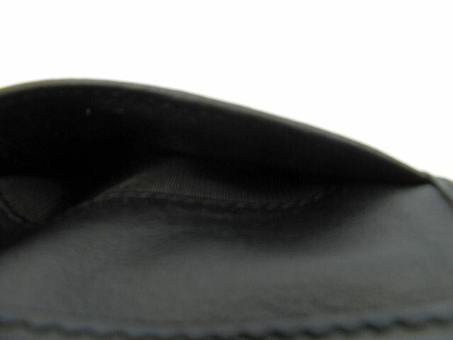 BALLY/バリー レザー 二つ折り財布 中古 ブラック 黒 ウォレット 本革 総柄
