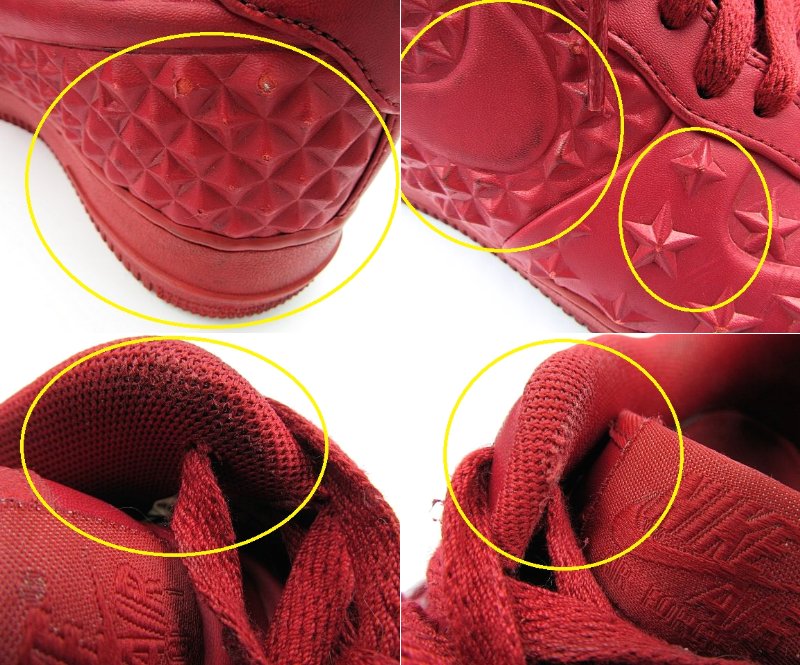 NIKE/ナイキ AIR FORCE 1 LV8 VT INDEPENDENCE DAY 27.5cm 中古 789104-600 エアフォース1 インデペンデンス デイ メンズ レッド