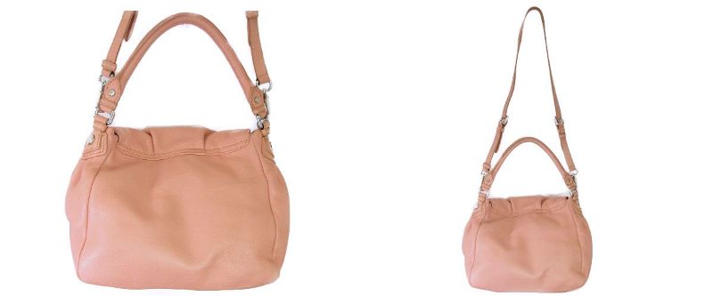 MARC BY MARC JACOBS/マークバイマークジェイコブス レザー 2WAY ショルダーバッグ 中古 ピンク セミショルダー レディース 鞄