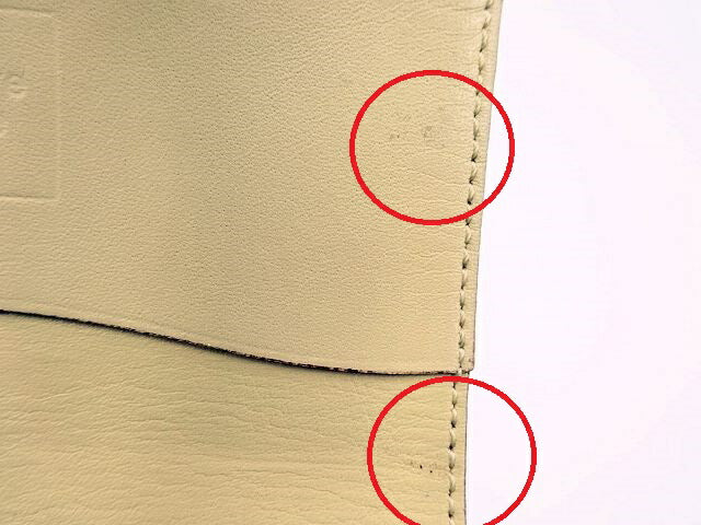 1metre carre/アンメートルキャレ クロコ調 二つ折り財布 中古 レザー 本革 ブラウン 茶 ウォレット